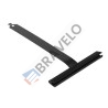 Wieszak bramy rolowanej, stal-PVC 190 mm