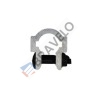 Łącznik wału,  długość 120mm aluminiowy