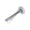 Rolka nylonowa 2", średnica osi 11mm,  Długość 121mm