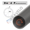 Sprężyna śrutowana - lakierowana 152 mm x 10,0 mm -  Prawoskrętna