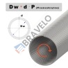 Sprężyna ocynkowana 152 mm x 9,0 mm - Prawoskrętna