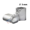 Zacisk liny nośnej aluminiowy 3 mm